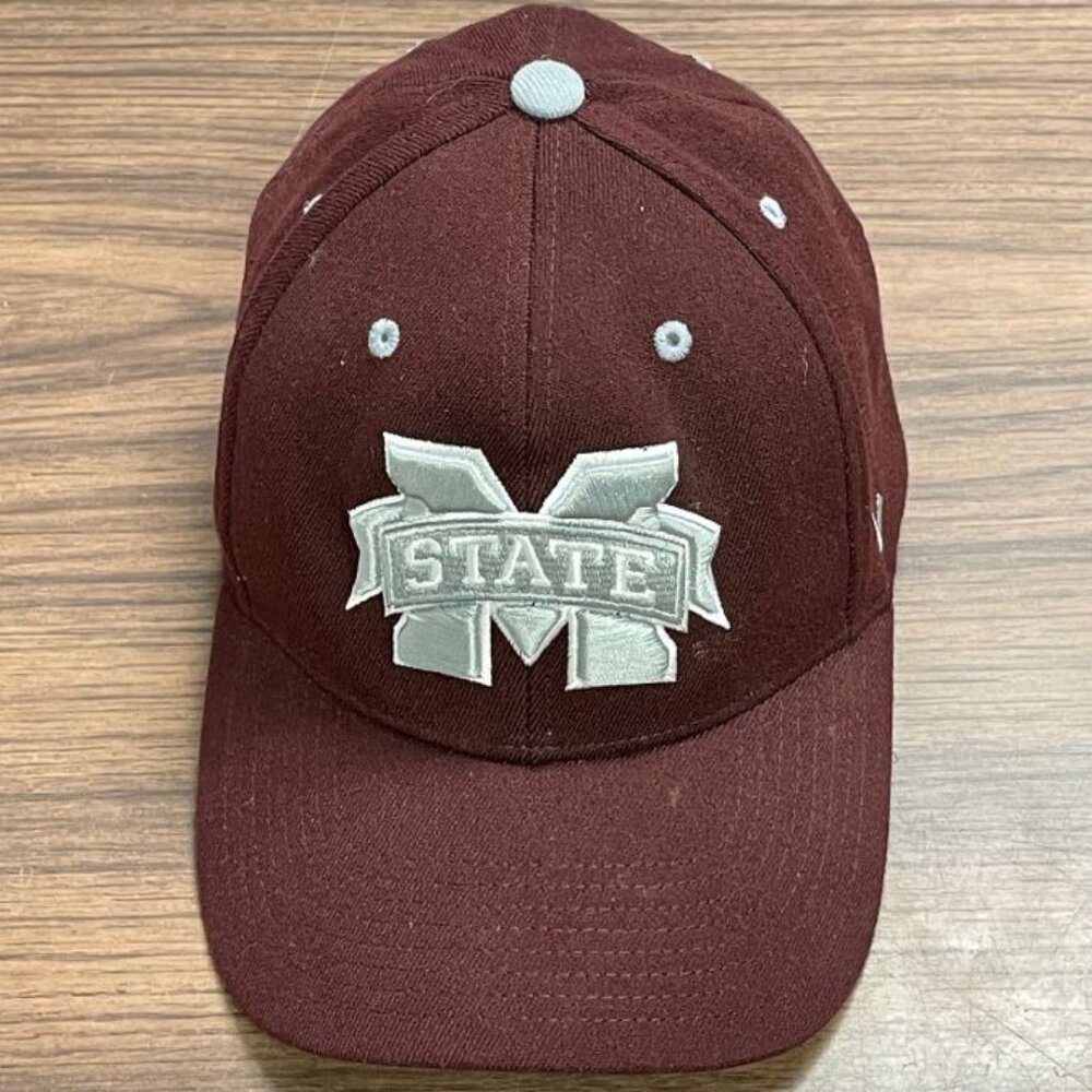 Zephyr Men's Baseball Hat - Mississippi State Univ. - Maroon - Size M - GUC